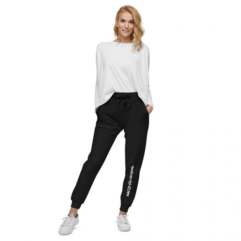 unisex-fleece-sweatpants-black-front-615c04e32a5f5.jpg